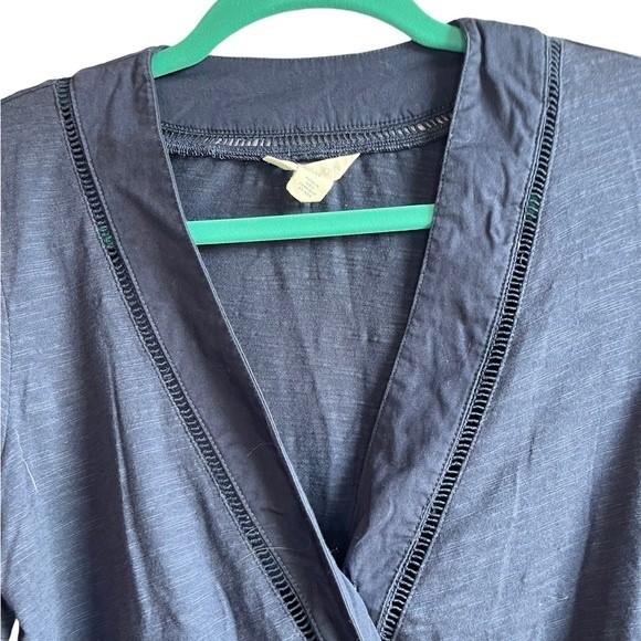 Caslon Wrap Front Tie Top - Picture 4 of 8